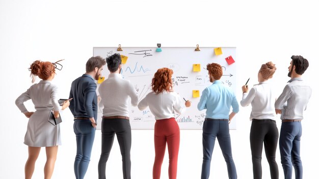 Zespół przy tablicy